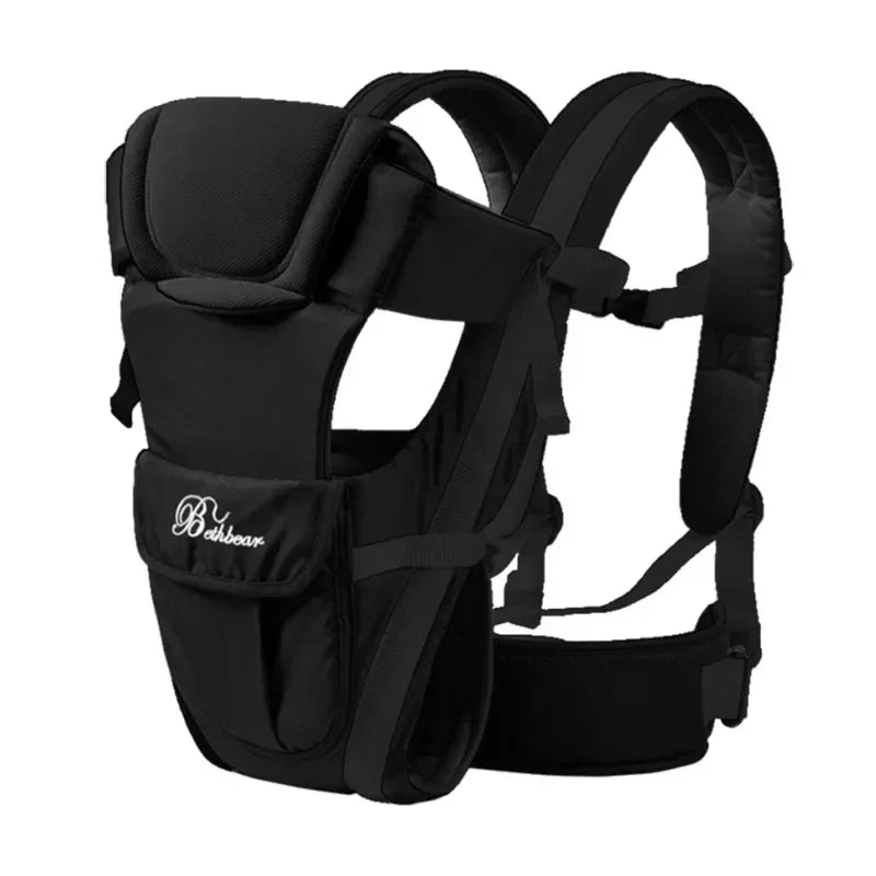 Adjustable Ergonomic Baby Carrier | Front & Back Carrier for Parents - Chamberland Homes