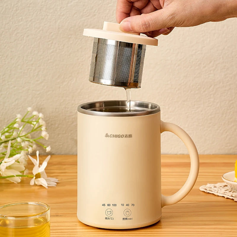 400ml Electric Kettle | Tea Pot & Multi-function Stew Cup - Chamberland Homes