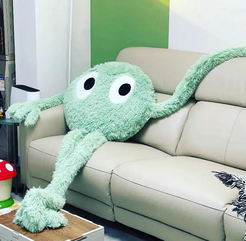 175CM  New Giant Swag Plush Green or Pink Octopus Alien Monster Stuffed Toy - Chamberland Homes
