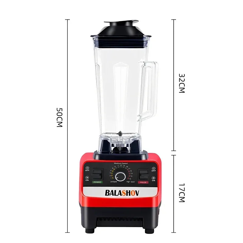 2000W Heavy Duty Commercial Blender | High Power Juice Maker - Chamberland Homes