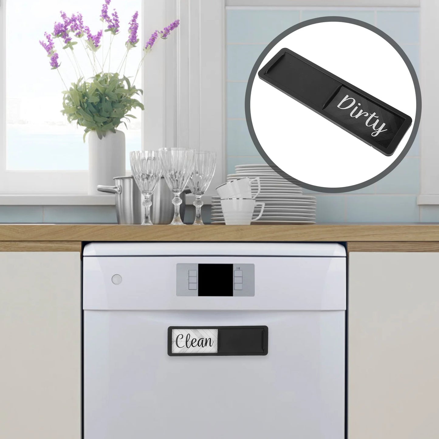 Dishwasher Magnet Clean Dirty Sign | Kitchen Cleaning Necessities - Chamberland Homes