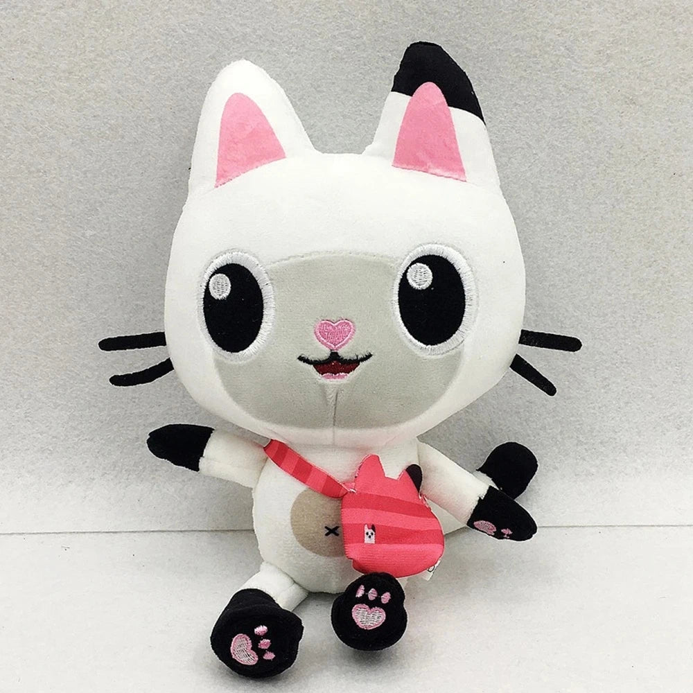 25cm 7-Piece Gabby Dollhouse Plush Toy Set – Perfect Holiday Gift! - Chamberland Homes