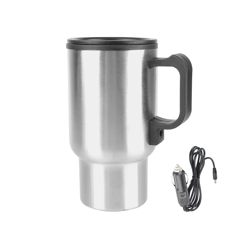 12V 450ml USB Electric Heating Car Kettle | Travel Mug
