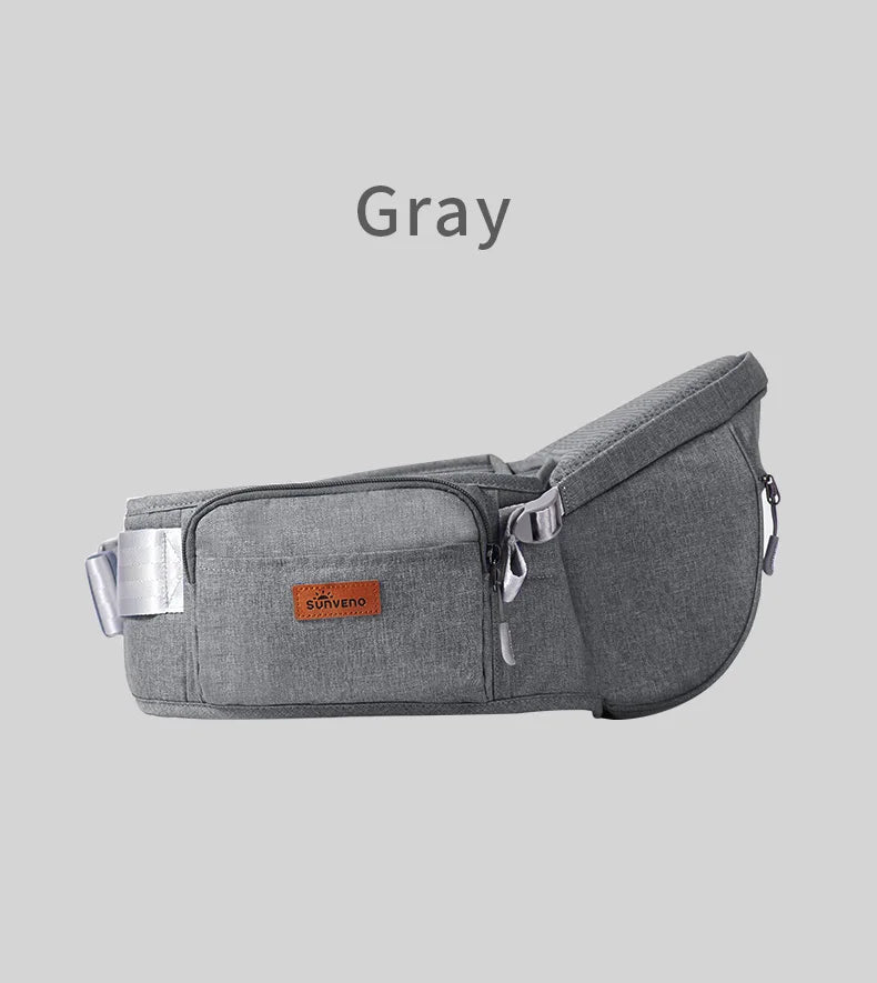 Sunveno Ergonomic Baby Carrier | Infant Hip Seat & Adjustable Stool