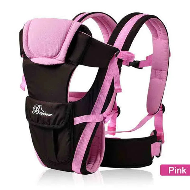 Adjustable Ergonomic Baby Carrier | Front & Back Carrier for Parents - Chamberland Homes