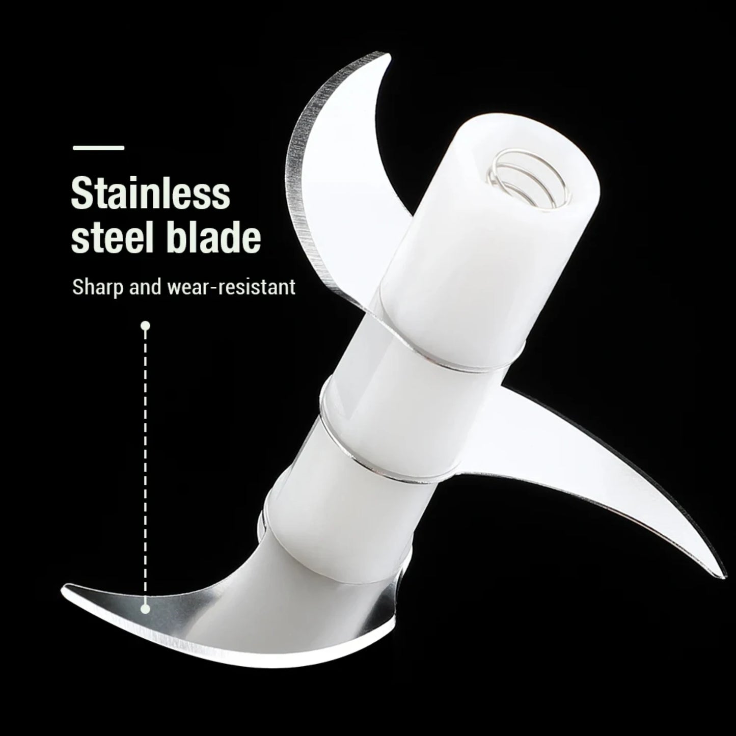 Efficient Portable Garlic Chopper | USB Powered Mini Kitchen Gadget - Chamberland Homes