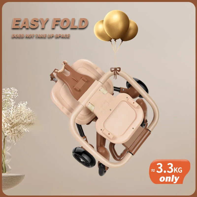 Baby Stroller for Toddler | Lightweight, One-Click Folding, Swivel Wheels - Chamberland Homes