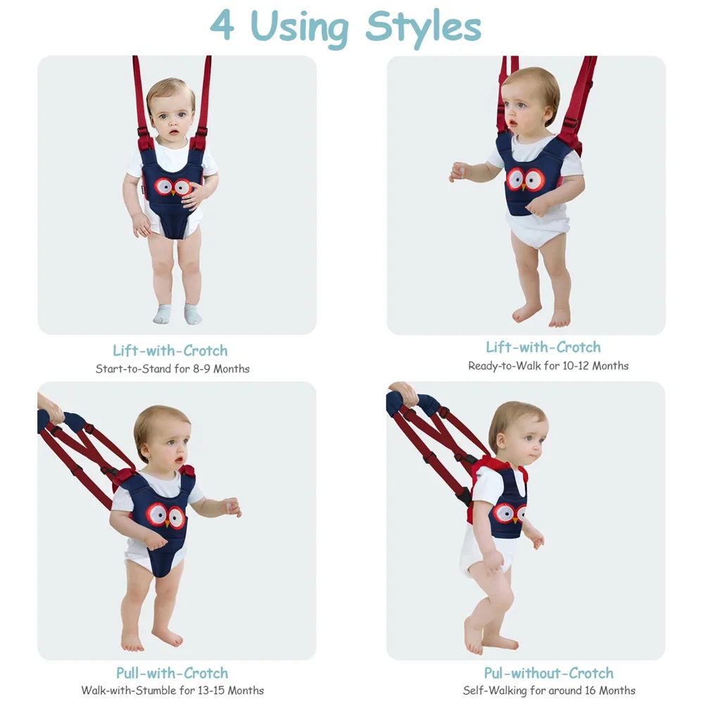 Toddler Baby Walker | Learning Walking Aid Safety Reins Harness