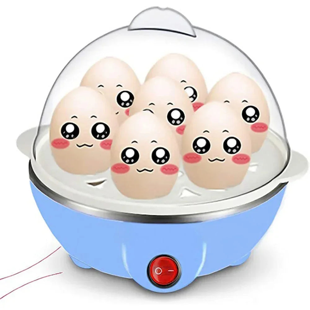 7-Egg Electric Egg Cooker | Multi-Function Steamer for Omelette