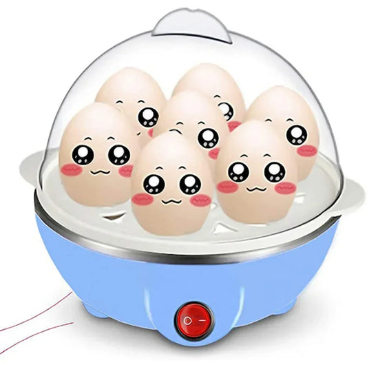 7-Egg Electric Egg Cooker | Multi-Function Steamer for Omelette - Chamberland Homes