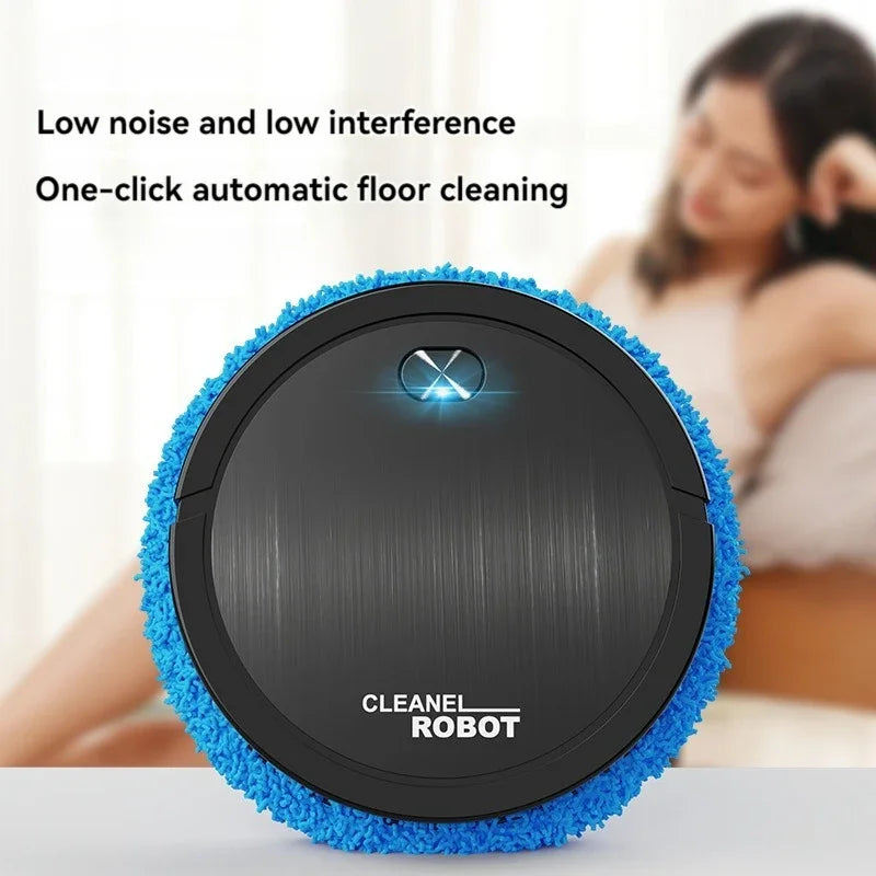 Floor Mopping Robot | Silent Wet & Dry Automatic Electric Sweeper - Chamberland Homes