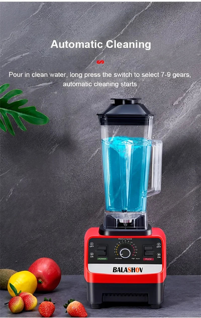 2000W Heavy Duty Commercial Blender | High Power Juice Maker - Chamberland Homes
