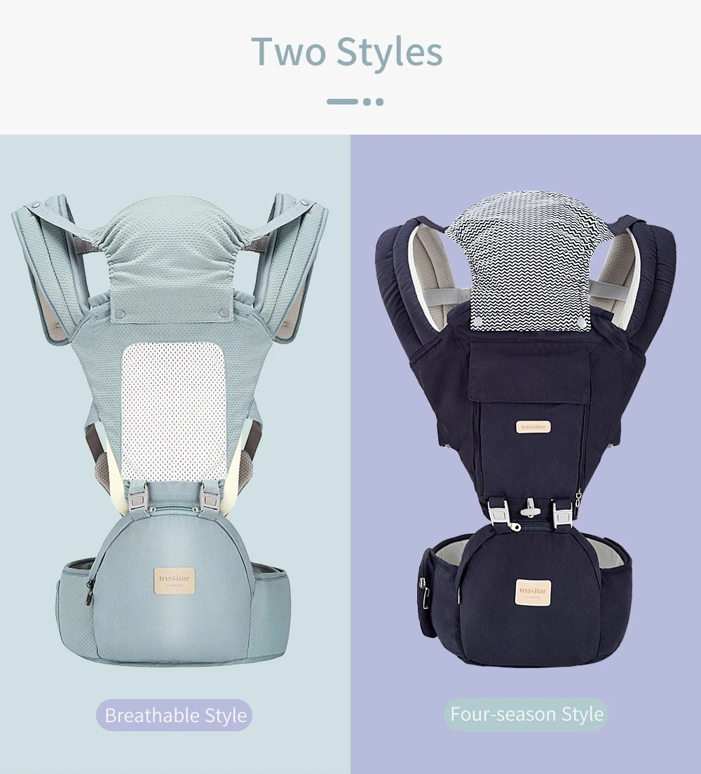 Insular Ergonomic Baby Carrier Sling 360° Support - Chamberland Homes