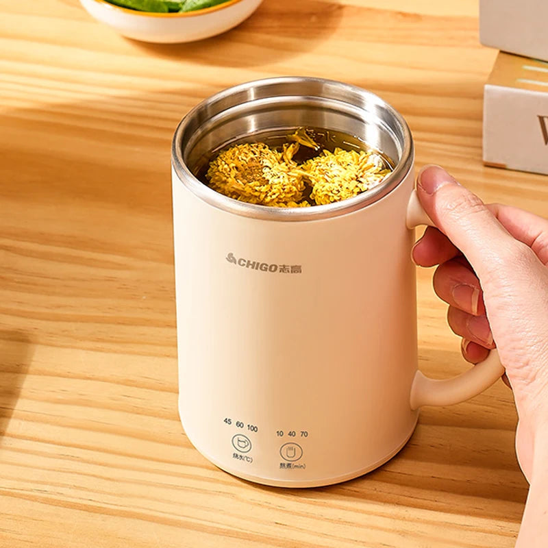 400ml Electric Kettle | Tea Pot & Multi-function Stew Cup - Chamberland Homes