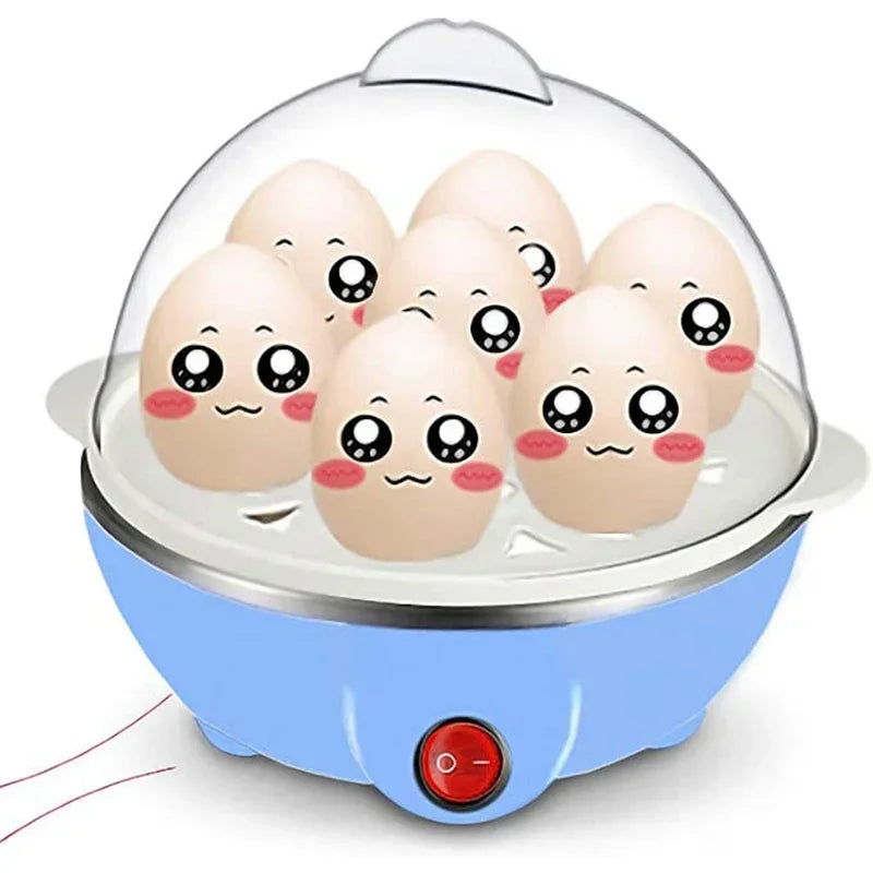 7-Egg Electric Egg Cooker | Multi-Function Steamer for Omelette