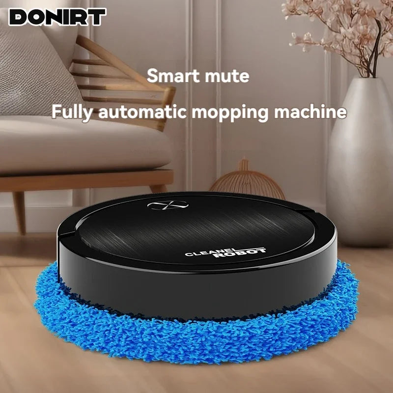 Floor Mopping Robot | Silent Wet & Dry Automatic Electric Sweeper - Chamberland Homes