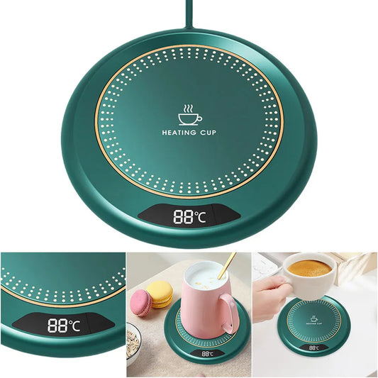 USB Electric Beverage Warmer | 3 Temperature Settings for Coffee - Chamberland Homes