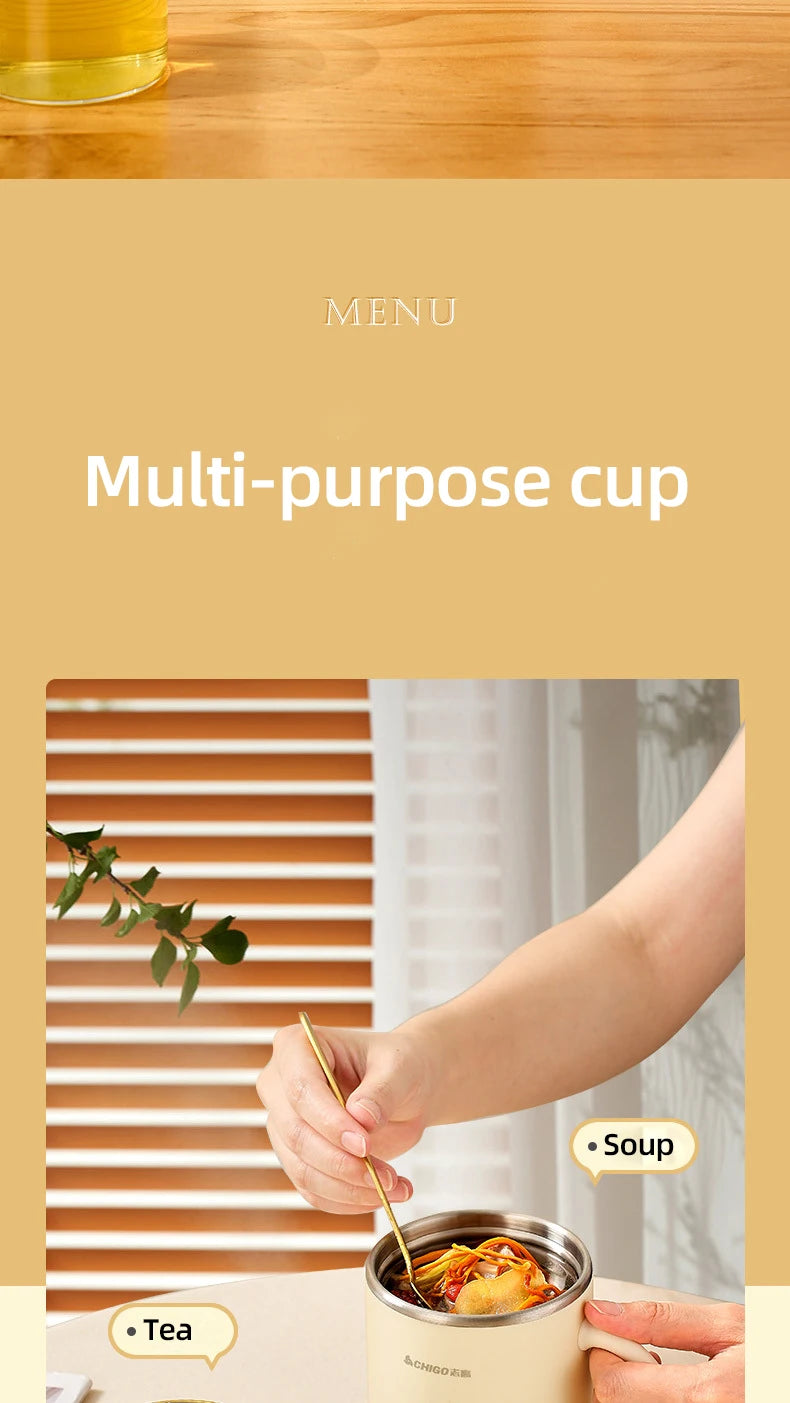 400ml Electric Kettle | Tea Pot & Multi-function Stew Cup - Chamberland Homes