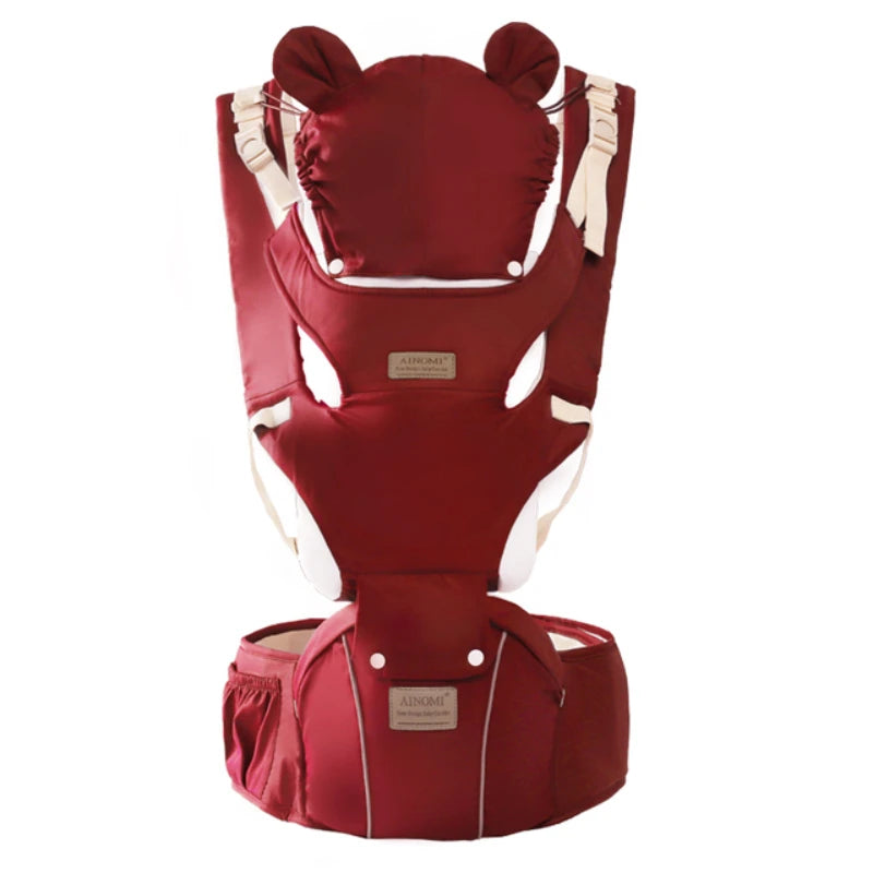 Ergonomic Baby Carrier | Front-Facing Hipseat Wrap Sling for Parents - Chamberland Homes