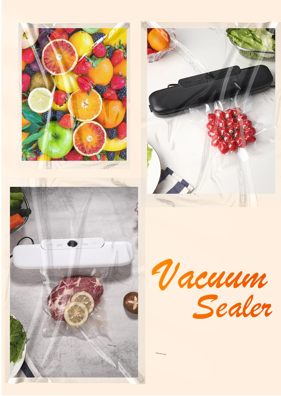 Electric Vacuum Food Sealer Machine | Wet & Dry Packing - Chamberland Homes