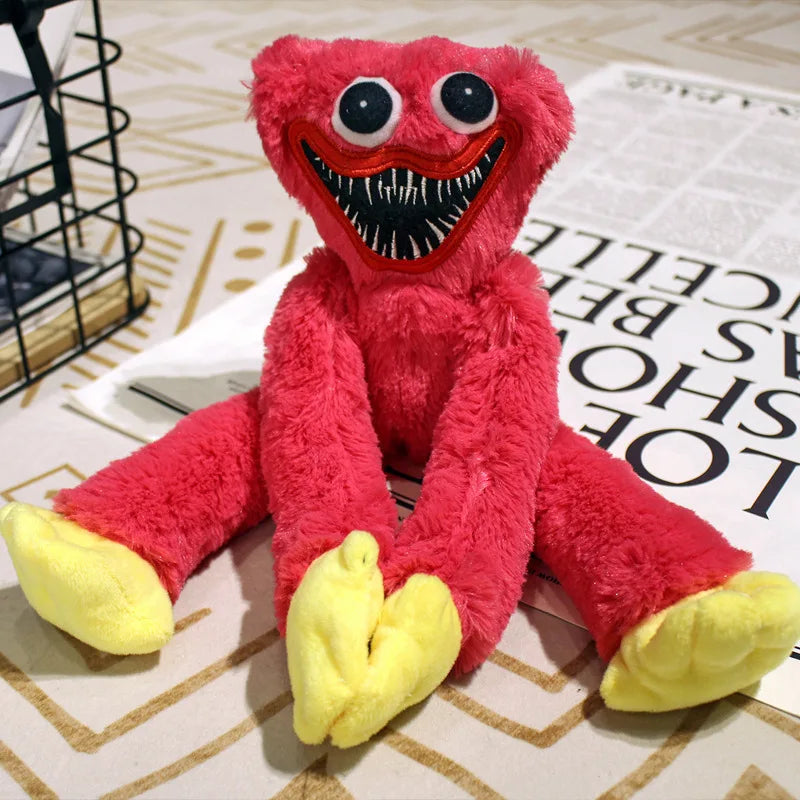 40cm Huggy Wuggy Stuffed Plush Toy – Spooky Soft Horror Doll for Kids! - Chamberland Homes