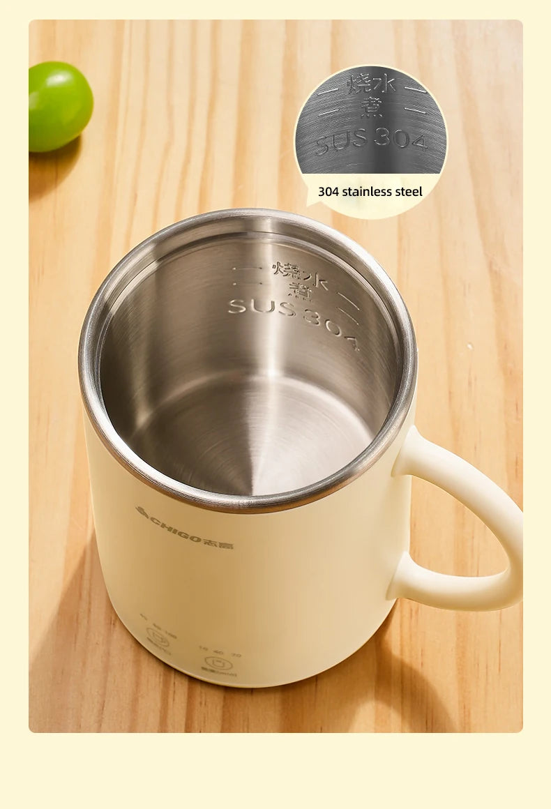 400ml Electric Kettle | Tea Pot & Multi-function Stew Cup - Chamberland Homes