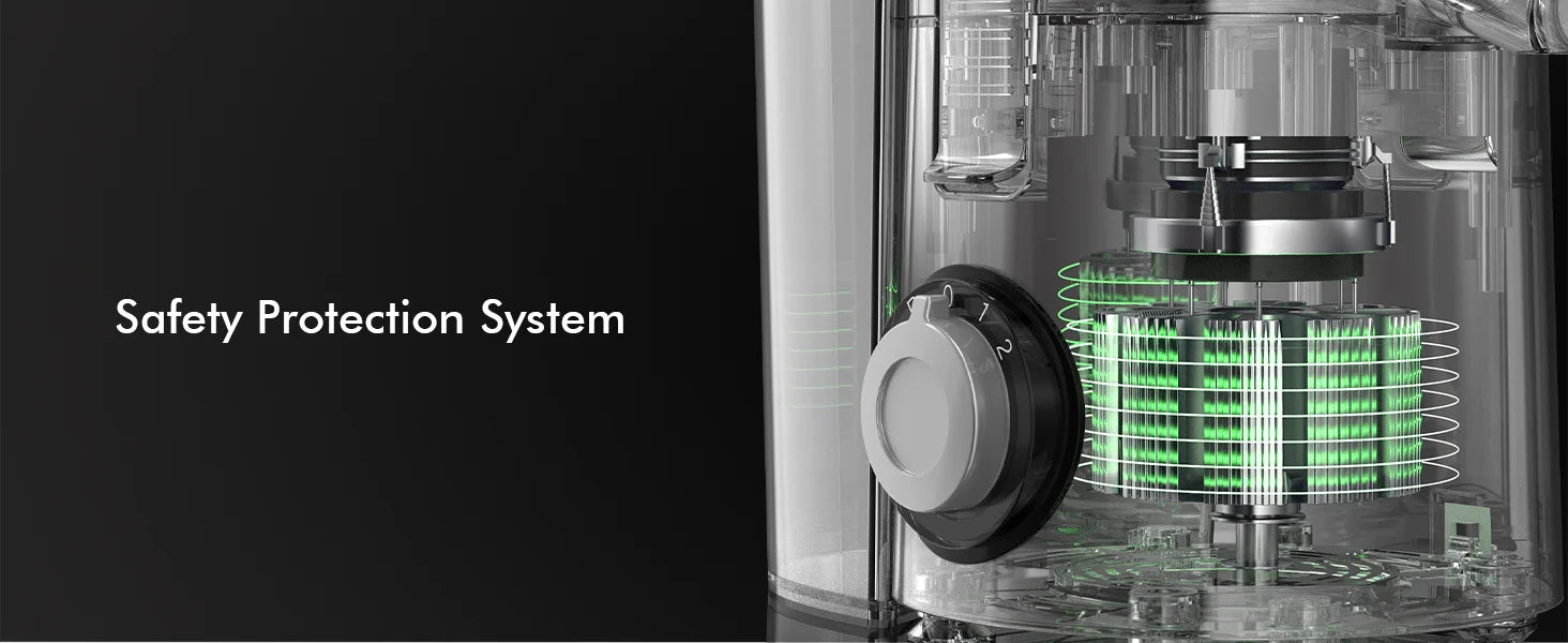 SiFENE Compact Centrifugal Juicer | 3-Speed Fruit & Veggie Juicer - Chamberland Homes