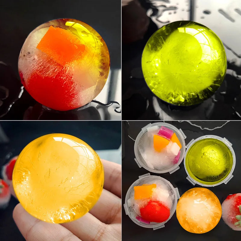 Large 5CM Round Ice Mould Tray for Whiskey & Ice Cream