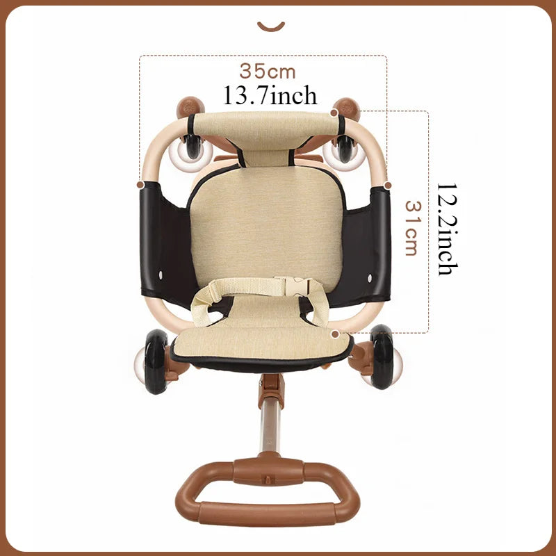 Baby Stroller for Toddler | Lightweight, One-Click Folding, Swivel Wheels - Chamberland Homes