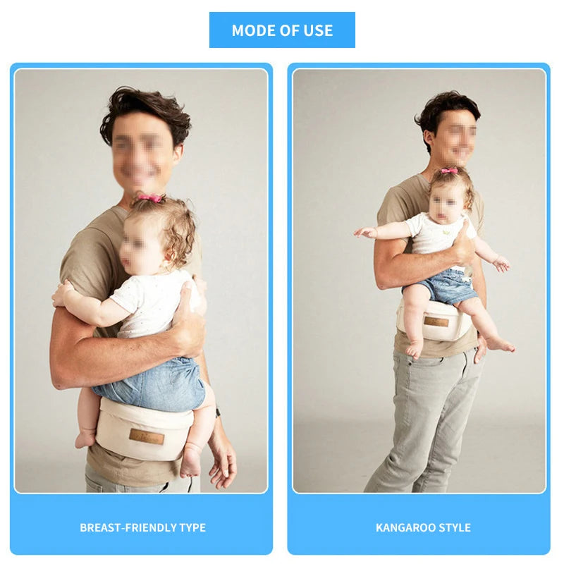 Baby Lumbar Stool | One-Handed Holding Stool, Multifunctional Design - Chamberland Homes