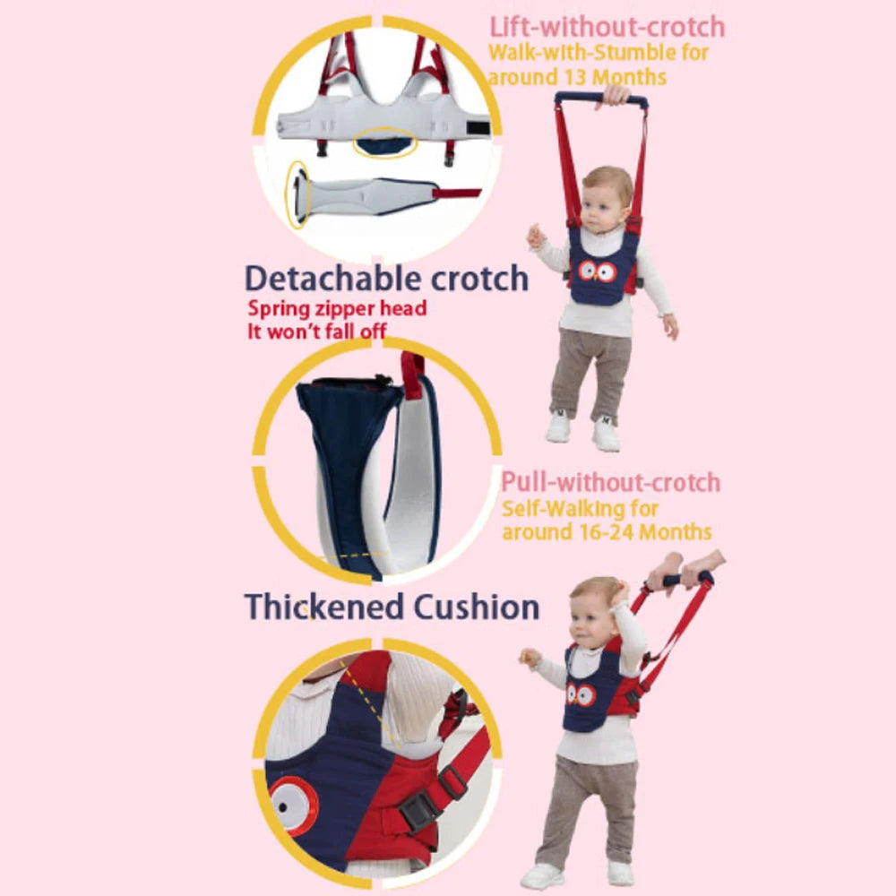 Toddler Baby Walker | Learning Walking Aid Safety Reins Harness