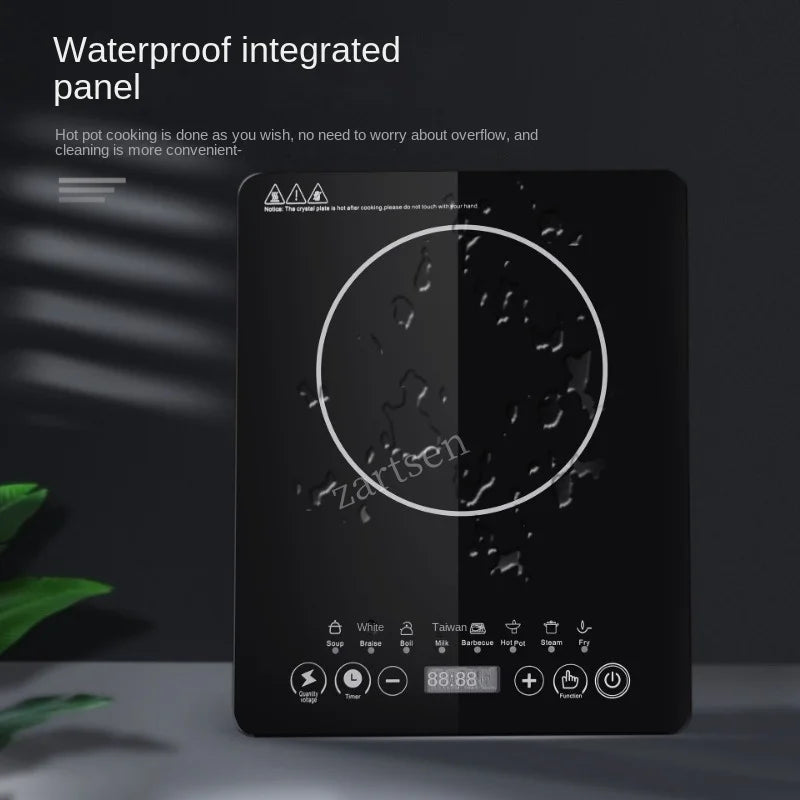 2200W Electric Magnetic Induction Cooker | Waterproof Hot Pot Stove