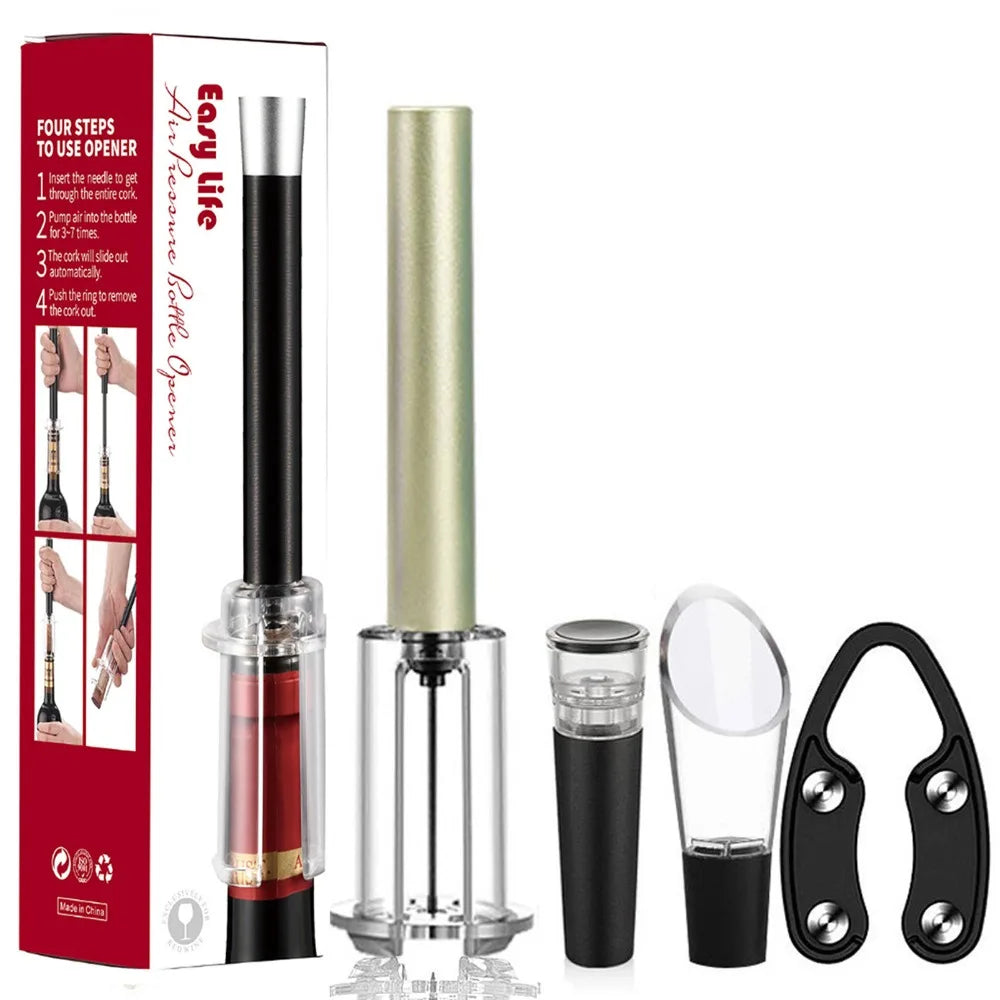 Wine Bottle Opener Set | ABS Aluminum Alloy Cork Remover