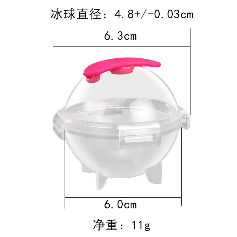 Large 5CM Round Ice Mould Tray for Whiskey & Ice Cream