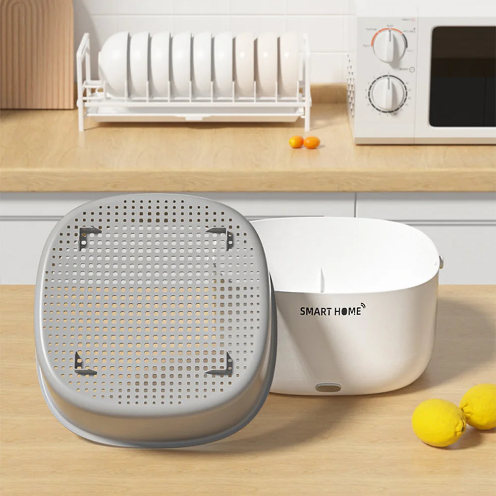 Ultrasound Fruit & Vegetable Cleaning Machine | Wireless Kitchen Gadget - Chamberland Homes
