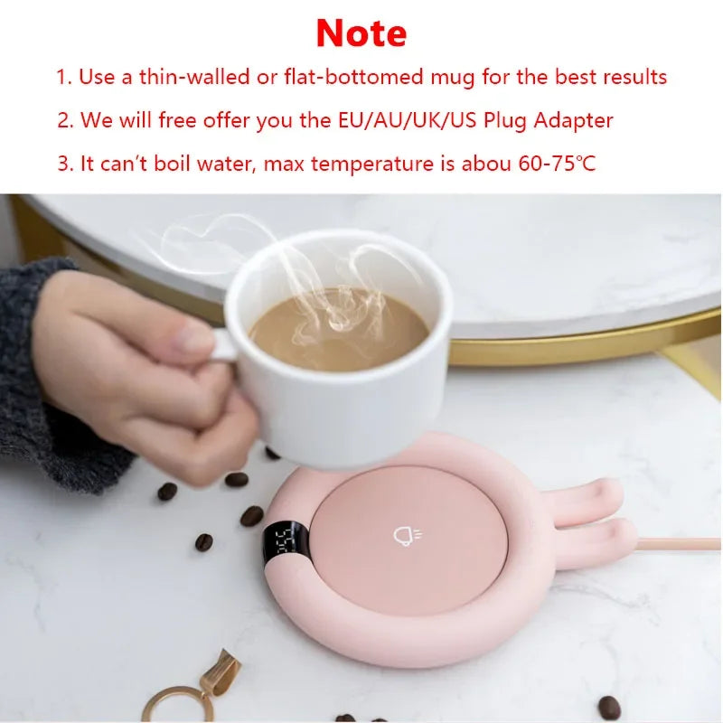 Electric Coffee Mug Warmer | Beverage Heating Pad for Office - Chamberland Homes