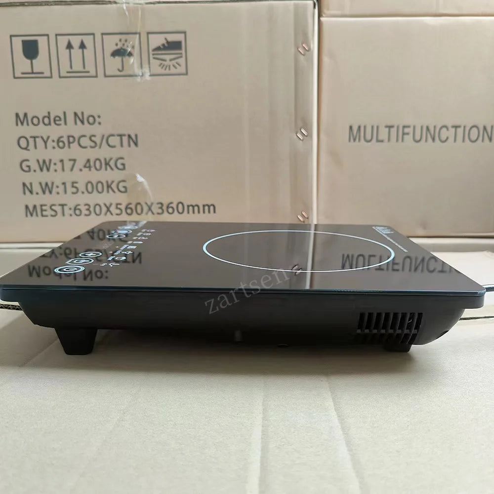 2200W Electric Magnetic Induction Cooker | Waterproof Hot Pot Stove