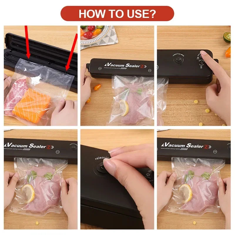 Xiaomi Food Vacuum Sealer Packaging Machine | Automatic Food Preservation - Chamberland Homes