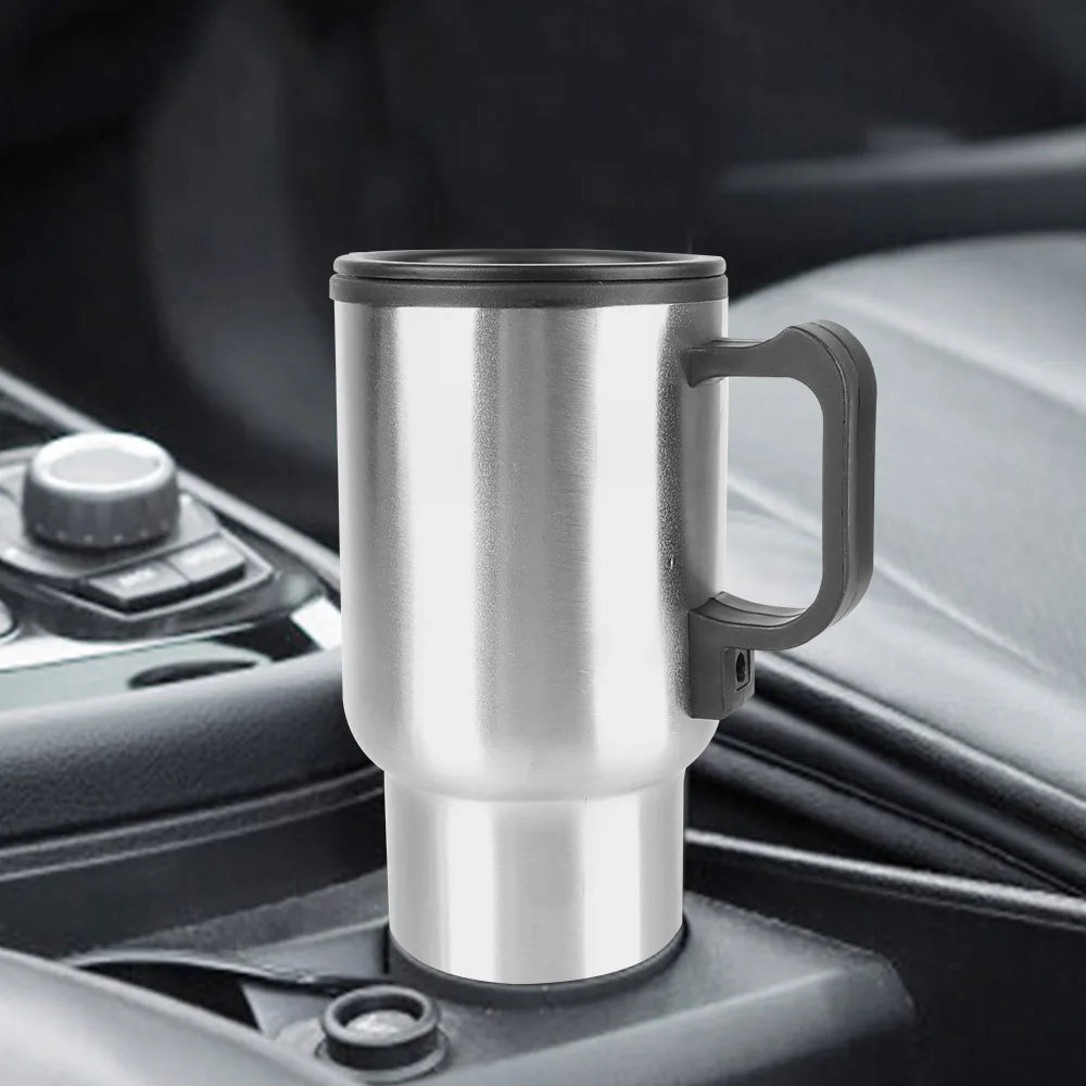 12V 450ml USB Electric Heating Car Kettle | Travel Mug