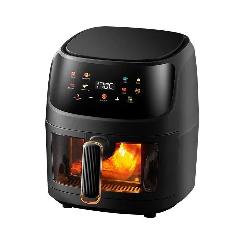 1400W 8L Air Fryer | Oil-Free Smart LED Touch Cooker