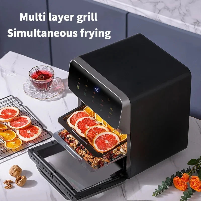 10L Electric Air Fryer | Oil-Free, 360° Convection Oven Fryer