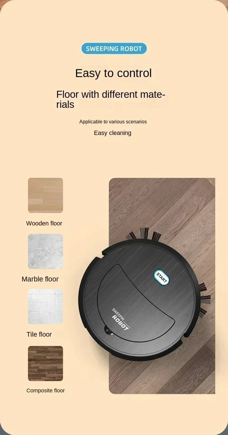 Xiaomi 3-in-1 Smart Sweeping Robot | Suction, Mopping & Rechargeable - Chamberland Homes