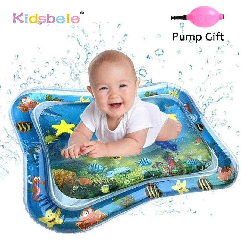 Kidsbele Inflatable Baby Water Play Mat | Tummy Time Toy - Chamberland Homes