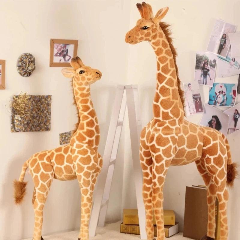 35-120CM Giant Giraffe Plush Toys High Quality Stuffed Animals Dolls