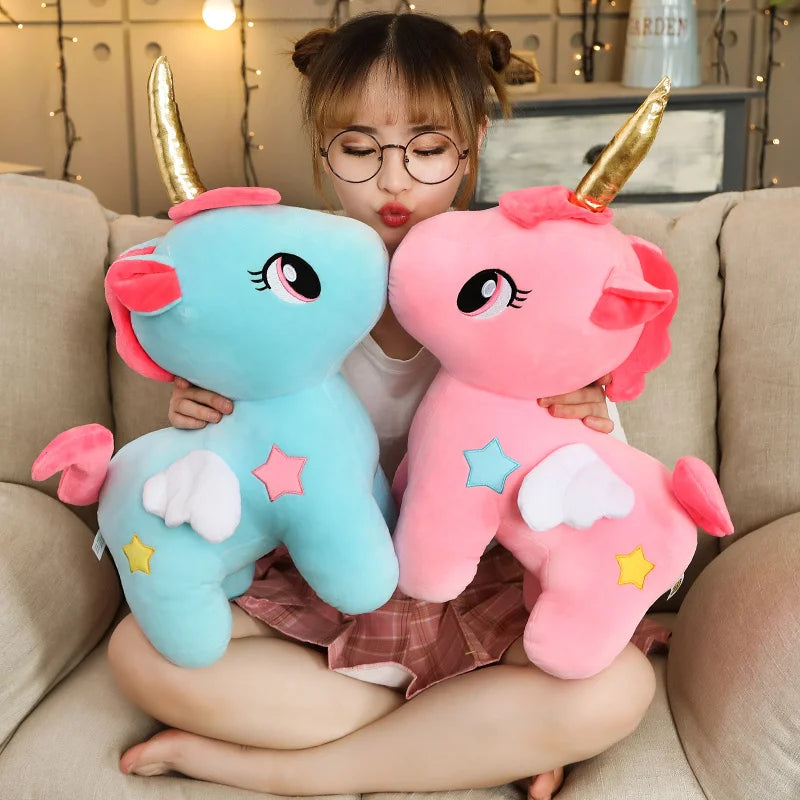 Soft Unicorn Plush – Cozy Pillow & Gift for Kids