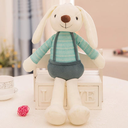 40cm Candy Color Long-Eared Rabbit Plush – Wall-Hanging Plush Toy