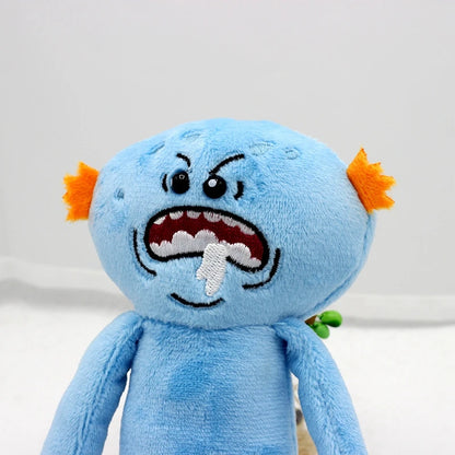 18CM Anime Pickle Man Plush – Soft Mr. Meeseeks Stuffed Toy