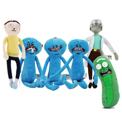 18CM Anime Pickle Man Plush – Soft Mr. Meeseeks Stuffed Toy