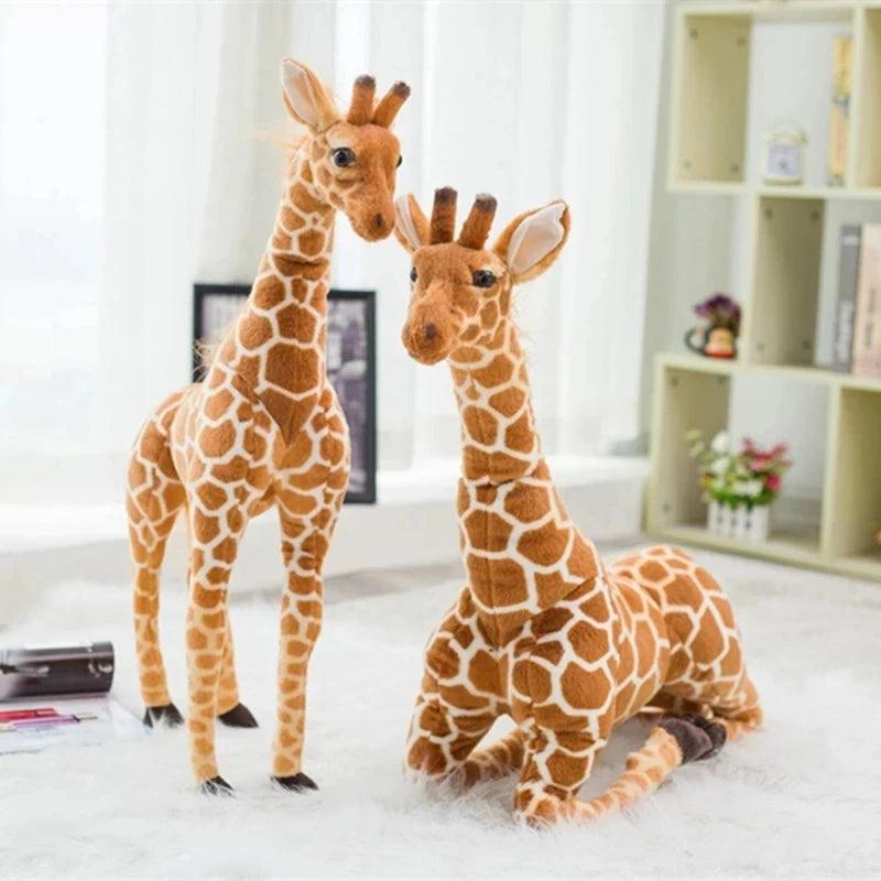 35-120CM Giant Giraffe Plush Toys High Quality Stuffed Animals Dolls