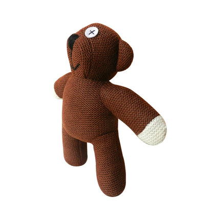 23cm Mr. Bean Teddy Bear Plush Toy – Soft Cartoon Doll for Kids